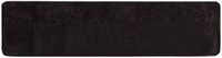 vidaXL - Runner Rug - MARSA - Antraciet - 100 x 450 cm - Polyester & PVC