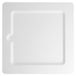 Vierkante Bionic Vierkante platen "Bionic" 20X20X1 Cm Wit Cellulose - 50 Eenheden