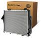 HELLA 8MK 366 301-981: Radiateur, refroidisseur d'eau, radiateur moteur, adapté pour MERCEDES-BENZ C-klasse berline (W202), SLK (R170), CLK (C208), CLK cabriolet (A208)