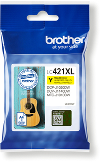 Brother LC-421XLY single pack / geel