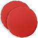vidaXL - Kussensloop - 2 stuks - HEERLEN - Rood - Ø 50 cm - Polyester
