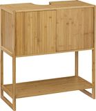 5Five® Wastafelonderkast Bamboe Bruin 70x33,5x80cm