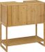 5Five® Wastafelonderkast Bamboe Bruin 70x33,5x80cm