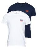 Levi's 2-Pack Crewneck Graphic Tee T-shirt Mannen
