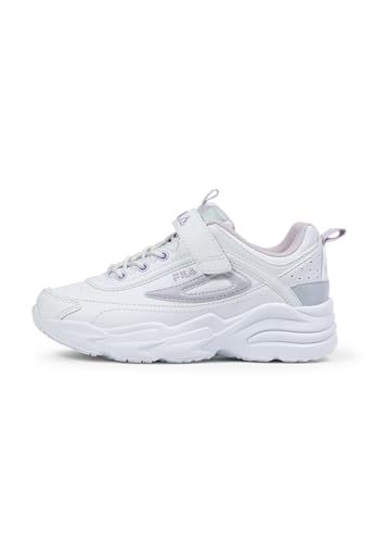 FILA Skye V Kids Sneakers, White Iridescent, 31 EU
