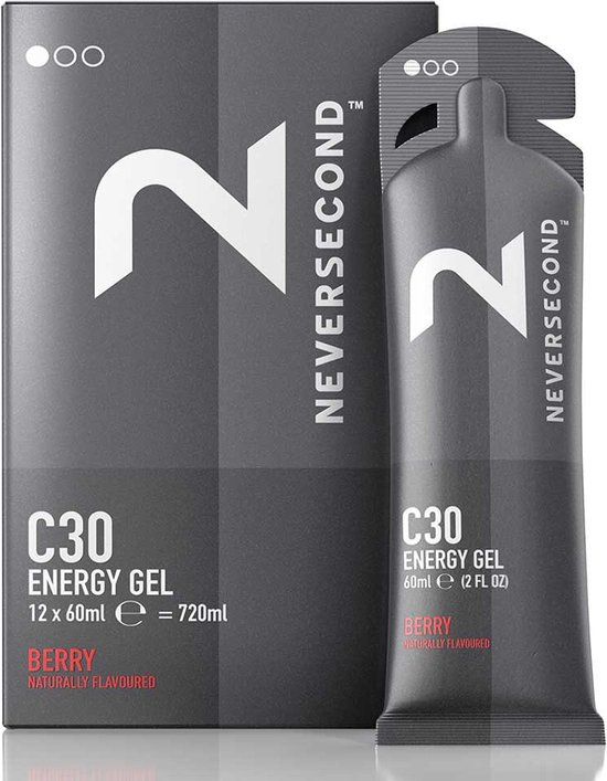 Neversecond C30 Energy Gel 12 x 60 ML (Doos)