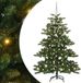 vidaXL Sapin de Noël artificiel articulé vert 150 cm PVC et acier