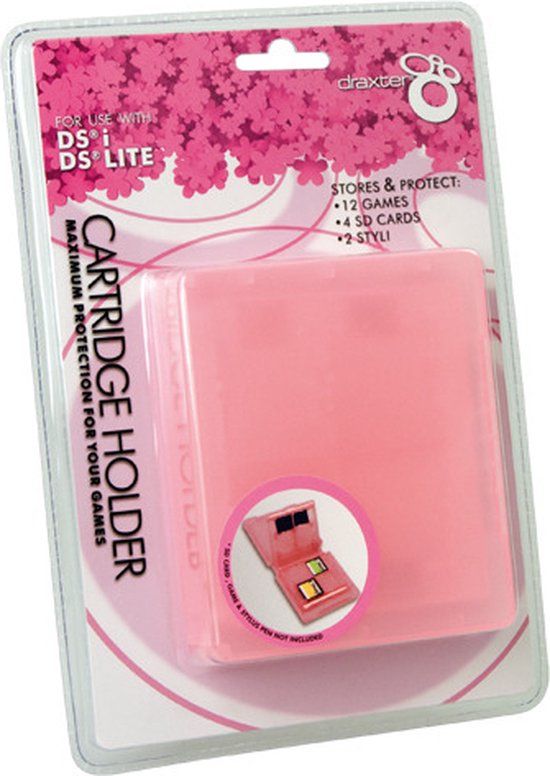 Basic Cartridge Holder Roze-Transparant Ndsi/Ndslite (Draxter)