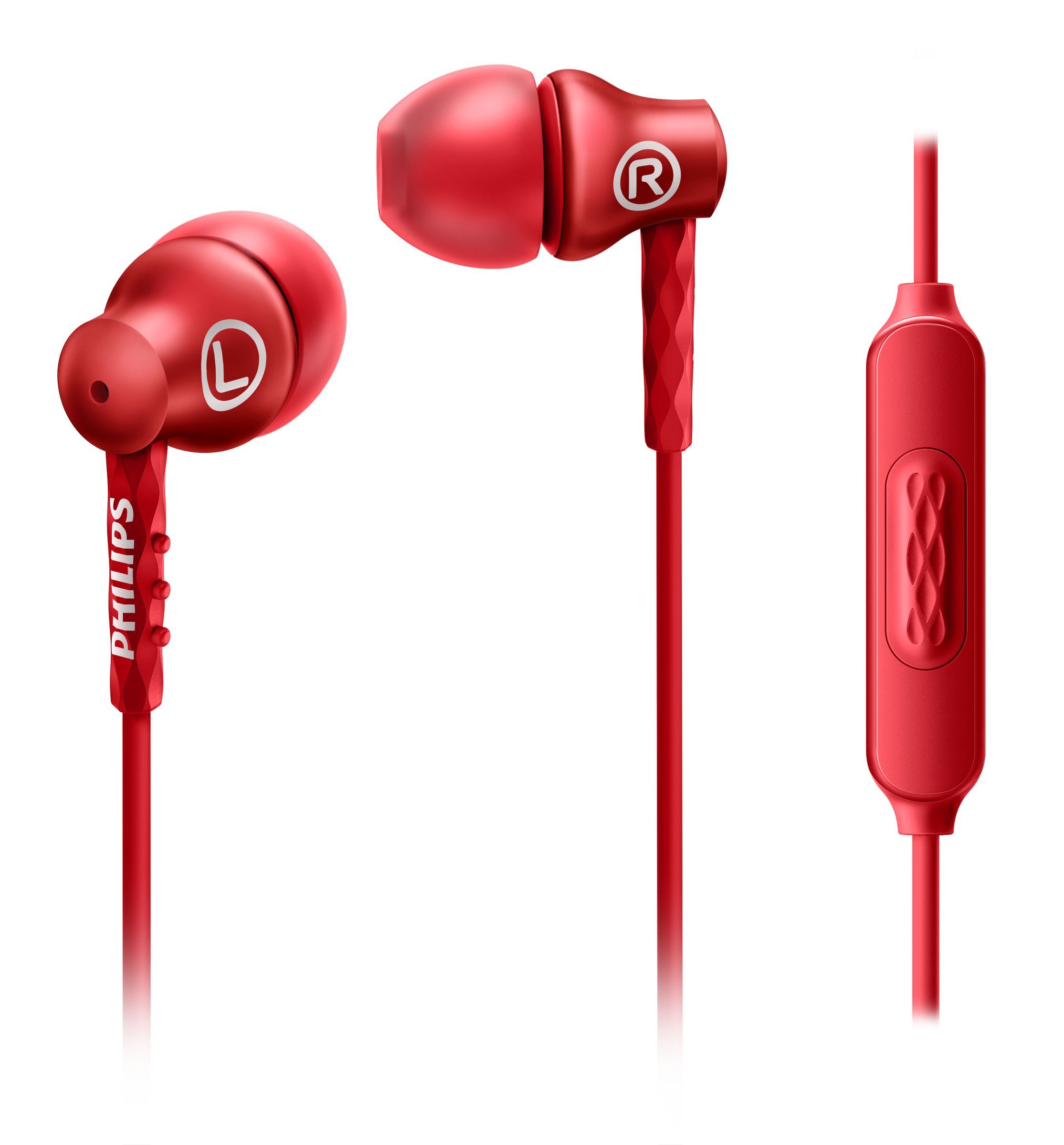 Philips SHE8105RD/00 rood