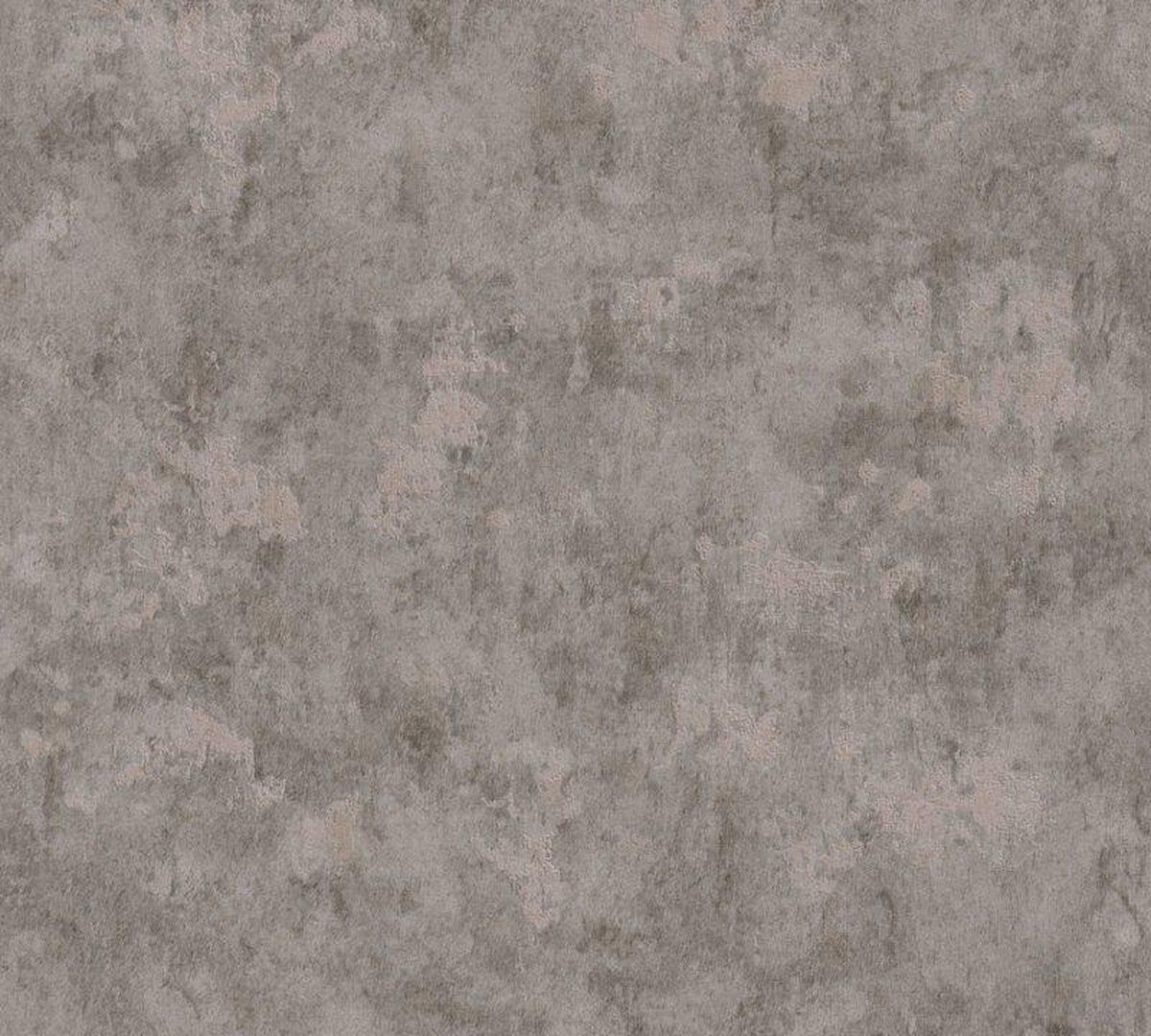 Living Walls GRIJS BETONLOOK BEHANG - Industrieel behang - Metropolitan Stories 369241 - Vinyl - grijs