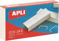 APLI Gegalvaniseerde nietjes 22/6-24/6 1.000 u.