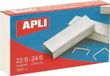 APLI Gegalvaniseerde nietjes 22/6-24/6 1.000 u.