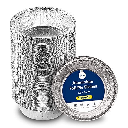 ebake Aluminium Folie Gebaksschaaltjes 13cm - 100 Stuks