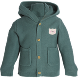LUPILU Baby gebreid vestje (Groen, 62-68)