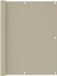 OEM XL Balkonscherm - 120 x 500 cm - Beige
