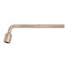KS Tools BRONZEplus Vierkant dopsleutel, gebogen, 10 mm