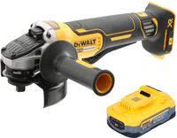 DeWalt DCG 406 N meuleuse d'angle sans balai 18 V 125 mm + 1x batterie Powerstack 5,0 Ah - sans chargeur