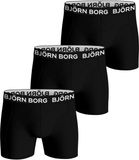 Björn Borg Boxer Bambou Homme - 3 Pièces - Noir - Taille L
