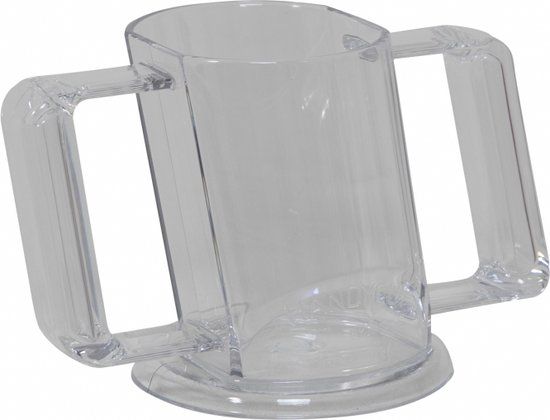 HandyCup Standaard met deksel - Transparant