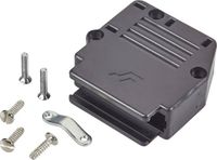 FCI D-SUB 863093C25ALF D-sub behuizing Aantal polen: 25 Kunststof 90 ° Zwart 1 stuk(s)