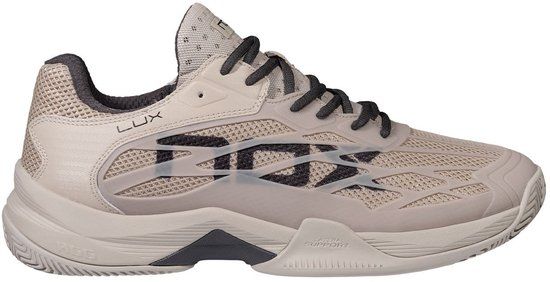 Nox AT10 Lux Cal26luxfgra 39 Padel Schoenen Laag Polyester Zwart/Wit Rubber