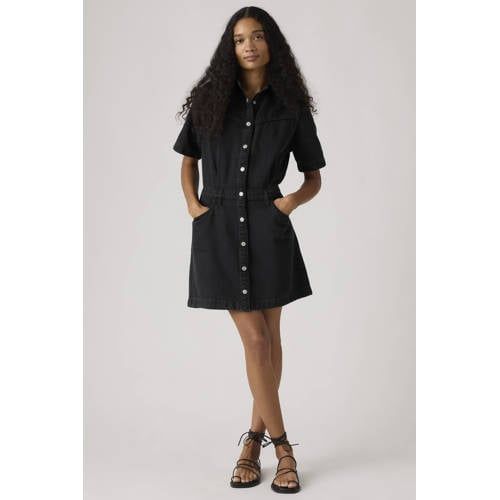 Levi's Spijkerjurk Black Denim