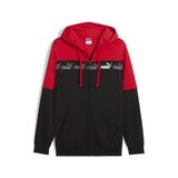 PUMA Around The Block hoodie met rits voor heren L, For All Time Red