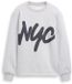 Tom Tailor - Sweatshirt met opschrift - Maat 176 - Light Stone Grey Melange