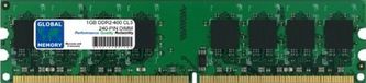 GLOBAL MEMORY 1 Go DDR2 400 MHz PC2-3200 240-PIN DIMM Mémoire Vive pour PC de Bureau/Cartes Mères