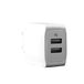 APM 570341 oplader 2 USB 3,1 A, wit