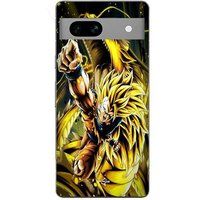 Maniacase Google Pixel 7a Sangoku Naruto Luffy One Piece Dragon Ball Z 3D Anime Manga Case