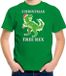 Bellatio Decorations Shoppartners Bv Christmas Tree Rex Kersttrui shirt - groen - voor kinderen - Dinosaurus thema Kerstkleding - Christmas outfit 140/152