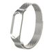 Xiaomi Mi Band 5 Metalen Milanese Bandje Zilver