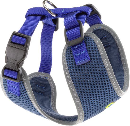 Ferplast Hondentuig Nikita Small Blauw - Nylon - Maat S