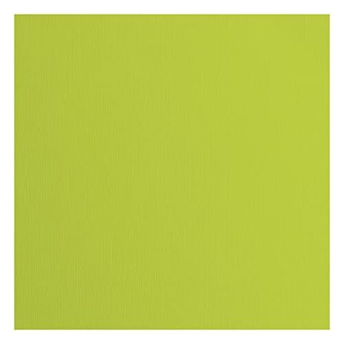 Florence Cardstock Papier Texture 30,5x30,5cm Lime