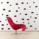 Homemania sticker, vinyl, zwart
