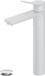 AM.PM X-Joy - Wastafelkraan hoog met push-open waste set - Waterbesparend - Messing - Wit
