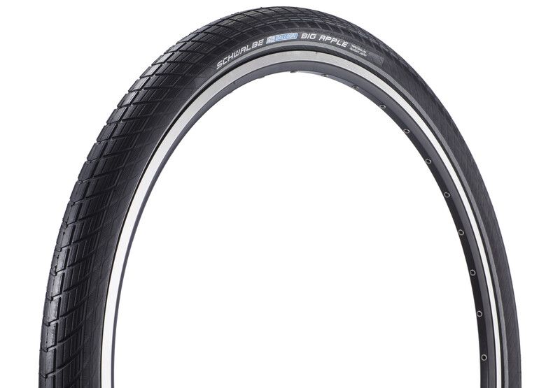 SCHWALBE Big Apple Clincher band Performance 28" RaceGuard Reflex