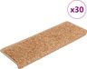 vidaXL Trapmatten - 30 stuks - 65x21x4 cm - Beige