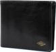 FOSSIL Leren Portemonnee Ryan Bifold with Flip ID RFID Black Zwart