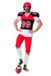 Wilbers American Football kostuum heren - Maat 48