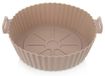 Airfryer insert silicone - low fat - beige - 23 cm