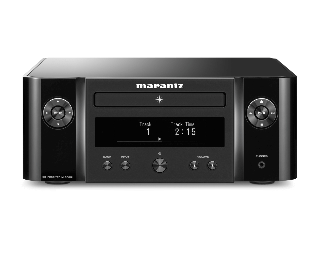 Marantz Melody X MCR612 - HiFi Systeem met DAB+, CD-Speler, HEOS, Bluetooth - Zwart