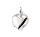 The Jewelry Collection Medaillon Hart - Zilver
