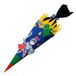 URSUS 9850024 schoolkegel Gevuld schoolhoorntje Zwart, Blauw, Groen, Grijs, Rood, Geel