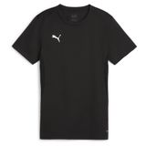 Puma Teamgoal Jersey Wmn Dames T-shirt Korte mouw L Polyester Zwart/wit