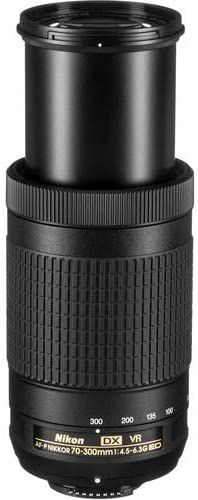 Nikon AF-P DX NIKKOR 70-300mm f/4.5-6.3G ED VR Lens - Black kopen
