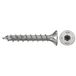 fischer 200 stuks spaanplaatschroef PowerFast II CTF 5,0 x 30 A2 200