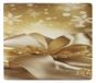 Portefeuille Bifold Femme avec Imprimé Soie Dorée