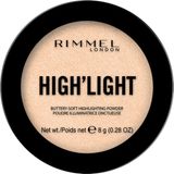 Rimmel London Highlighter gezicht High'Light 001 Stardust - 3 x - Voordeelverpakking